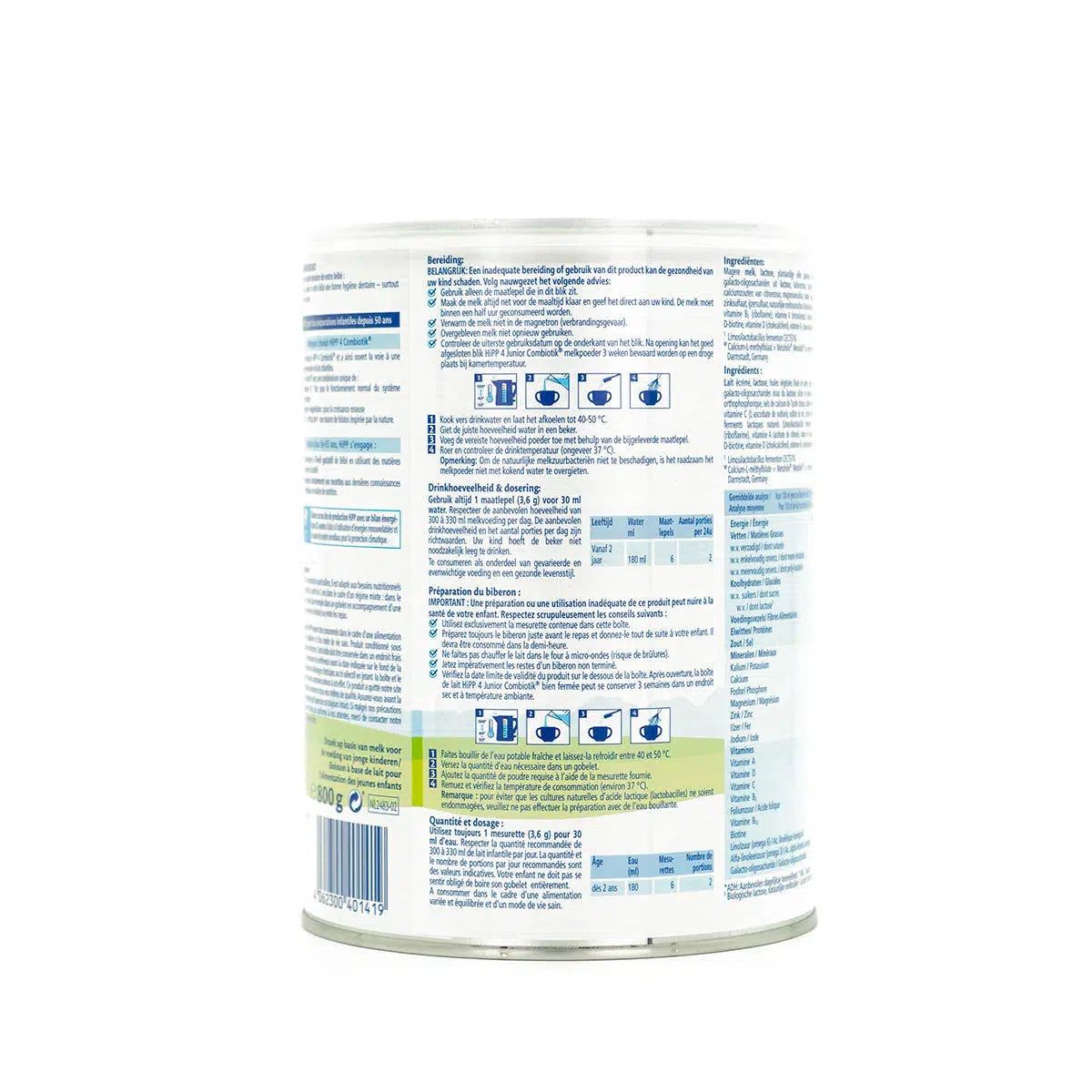 HiPP Dutch Stage 4 Combiotic Baby Formula | Preparation