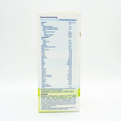 Nutrition Facts: HiPP Bio Combiotik 1 Baby Formula