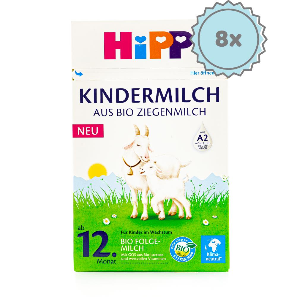 HiPP Goat Milk Formula Stage 3 - German Version (400g)- 8 Boxes