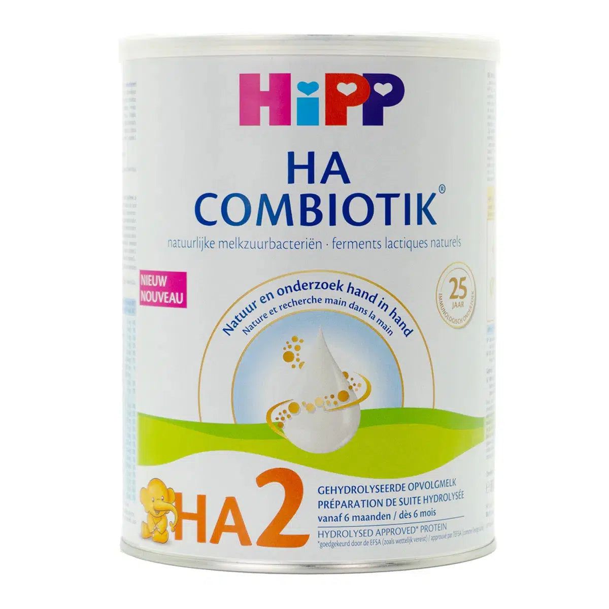 HiPP HA Dutch Stage 2 Hypoallergenic Combiotic Formula (800g) | Organic European Baby Formula 