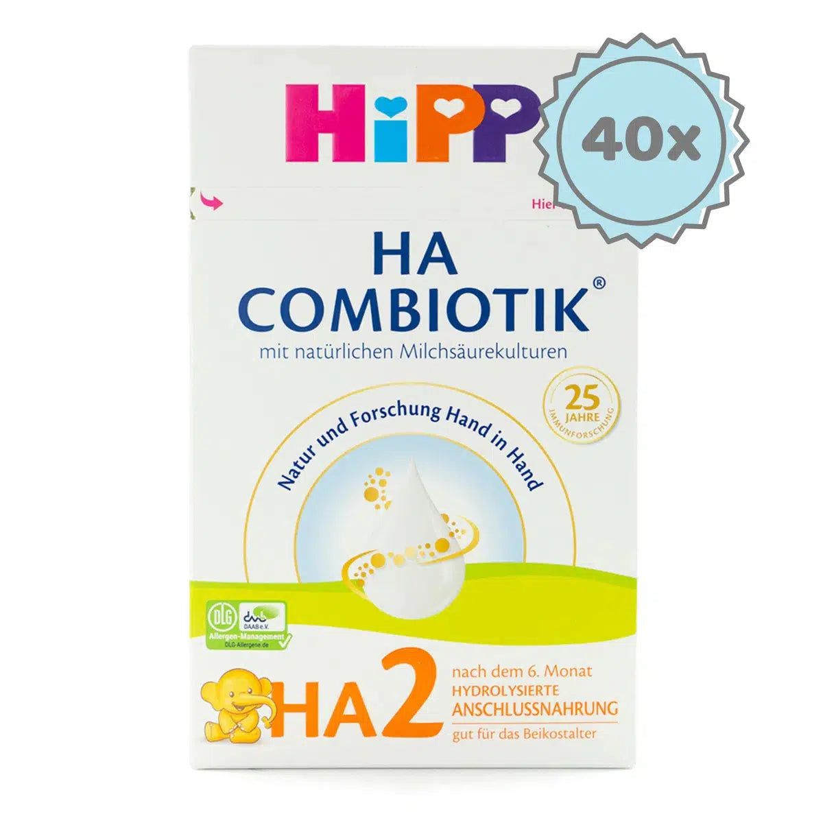 hipp HA stage 2 - 40 boxes