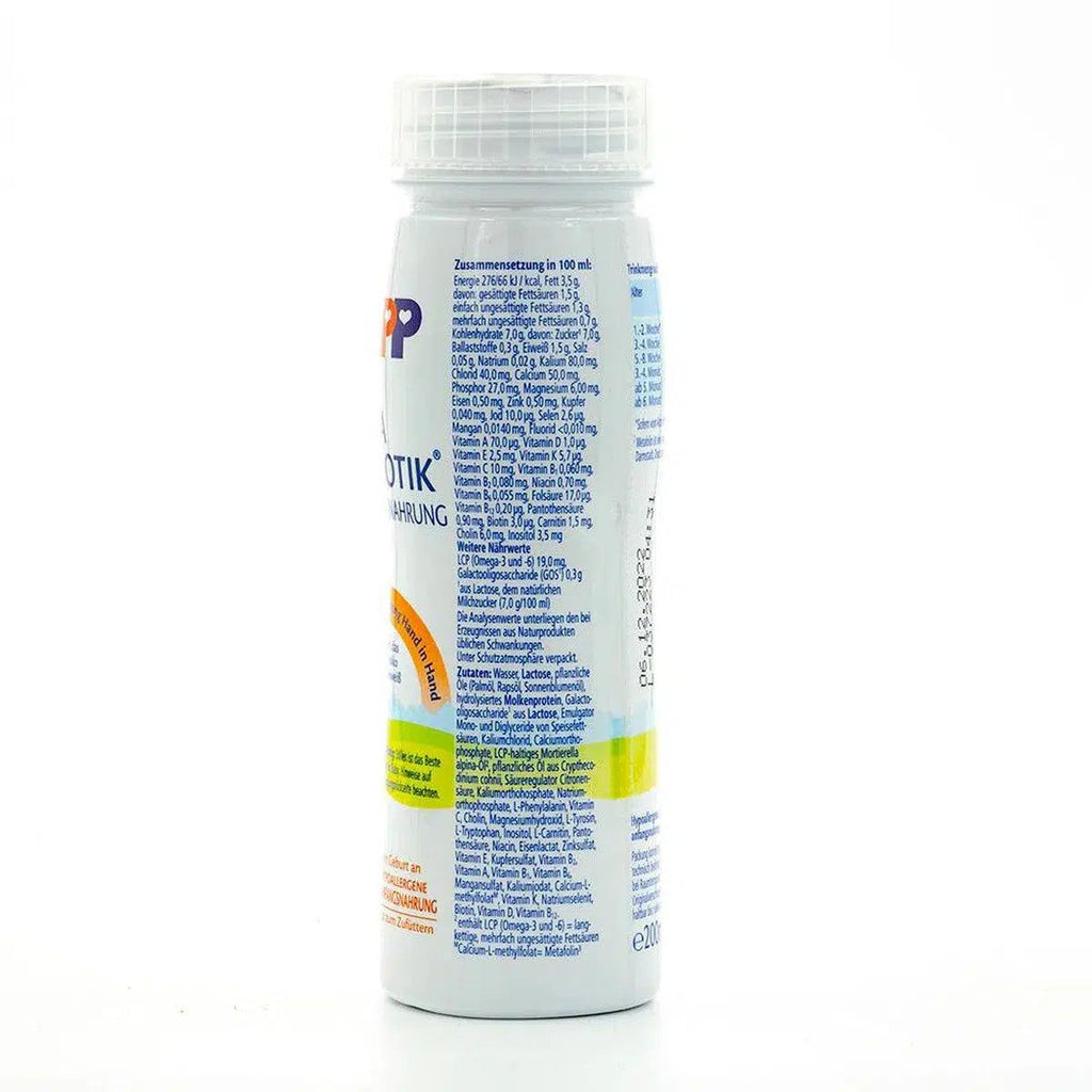 HiPP HA Stage PRE Ready to Feed Formula (200ml) - 60 Bottles