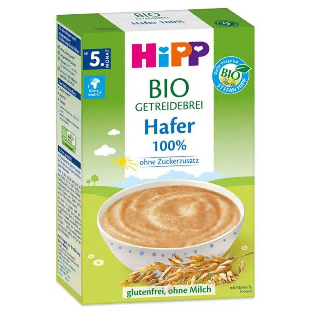 HiPP Organic Cereal Oats Porridge - 100% Oats (5+ Months) | Organic Baby Food