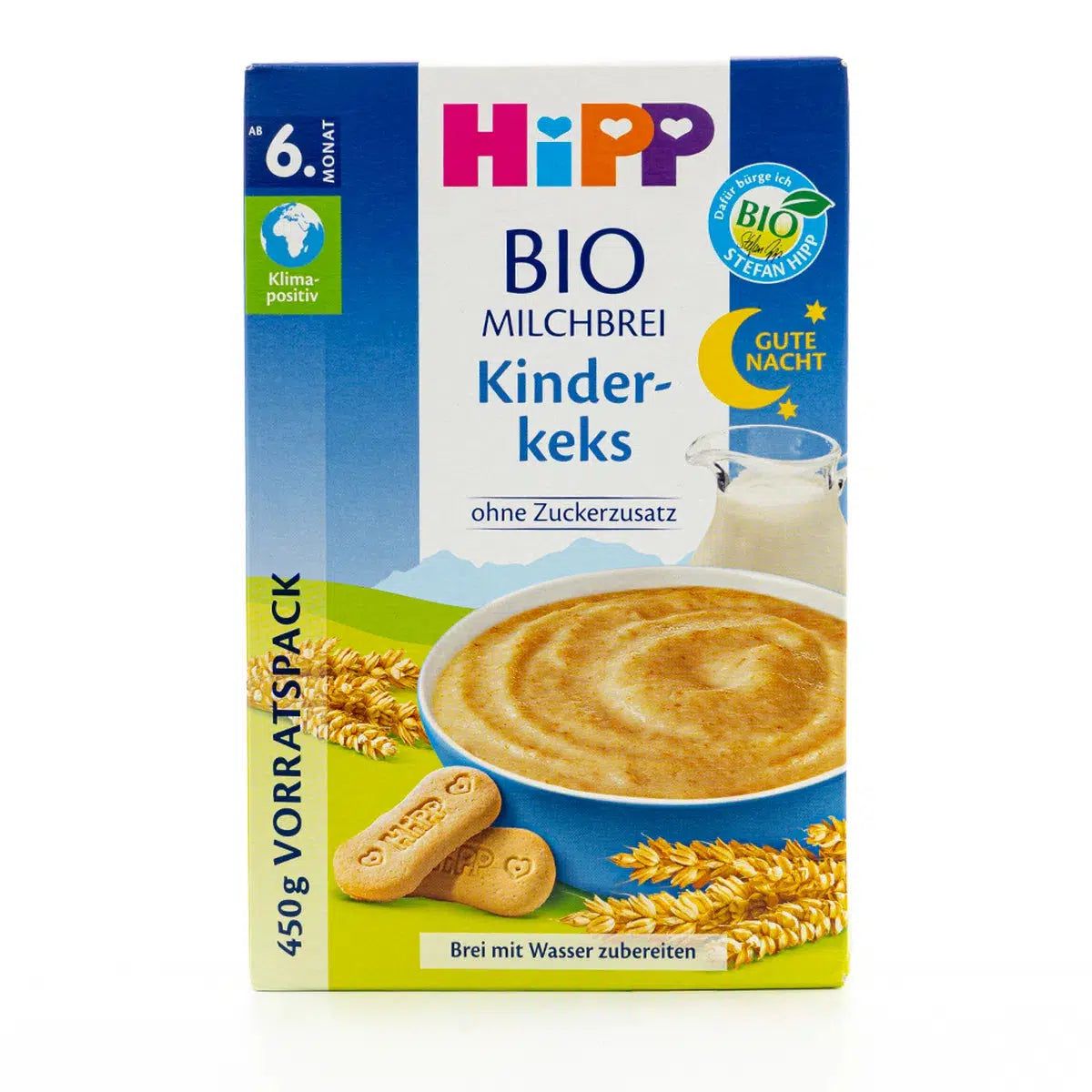 HiPP Organic Good Night Milk Porridge - Bescuit
