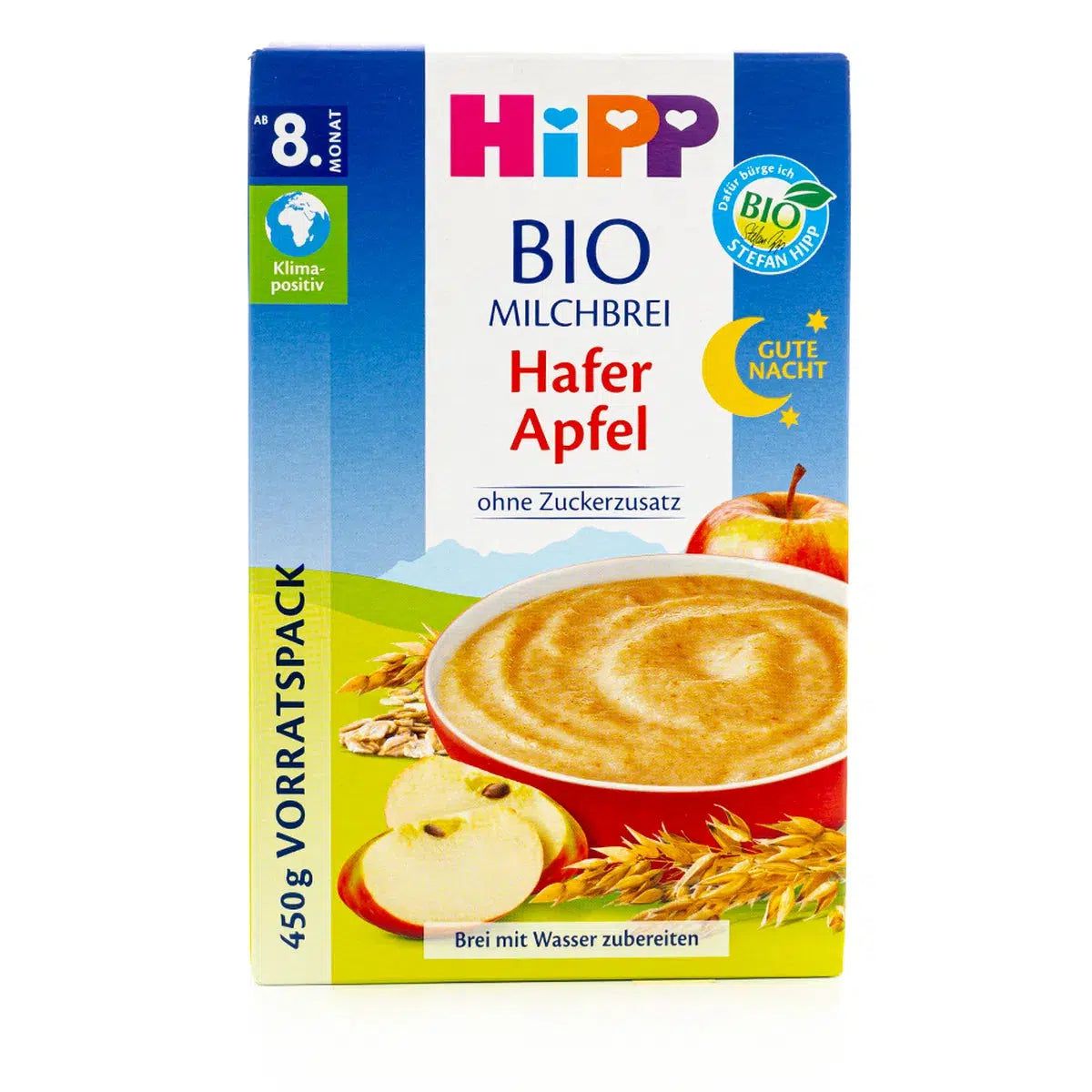 HiPP-Evening-porridge-milk-good-night-organic-oat-apple-from-8-Months-450g