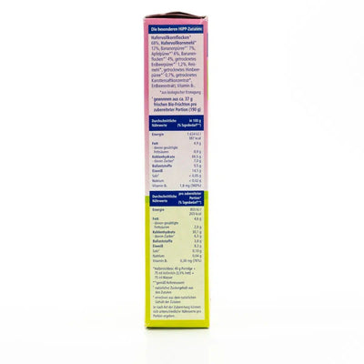 HiPP-Porridge-organic-oat-strawberry-raspberry-from-8-Months-nutricional-values