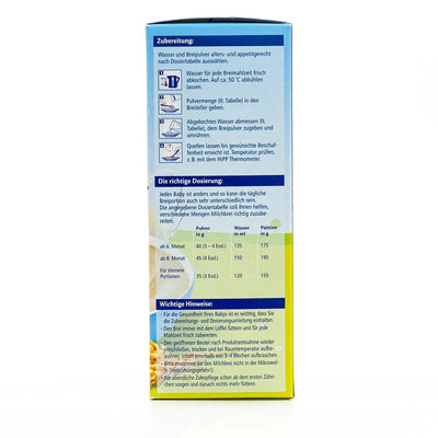 HiPP-BIO-milk-porridge-childrens-semolina-from-6-Months-450g nutricional values