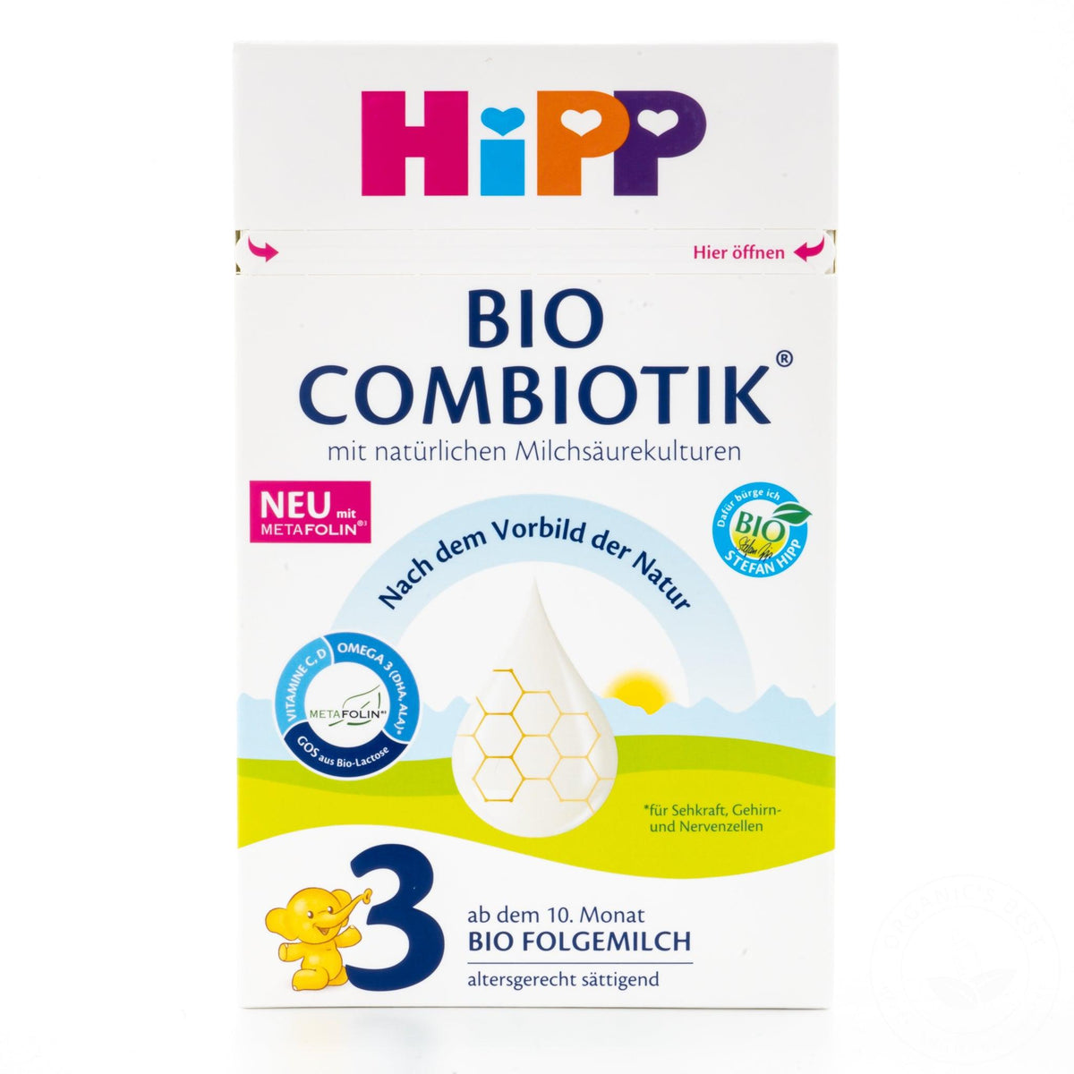 HiPP Stage 3 Combiotic Formula - German Version (600g) - 24 Boxes