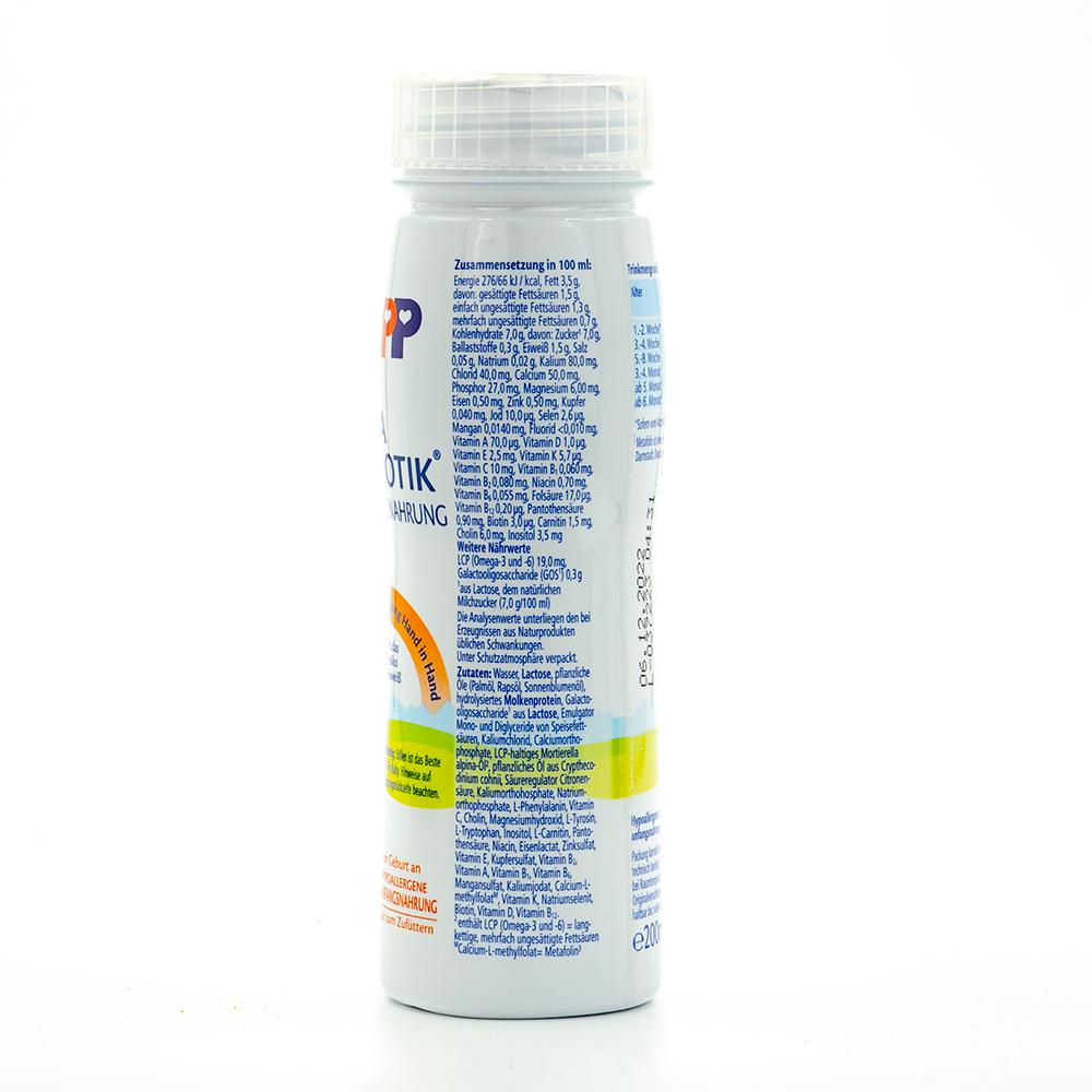 HiPP HA Stage PRE Ready to Feed Formula | Nutrition Facts