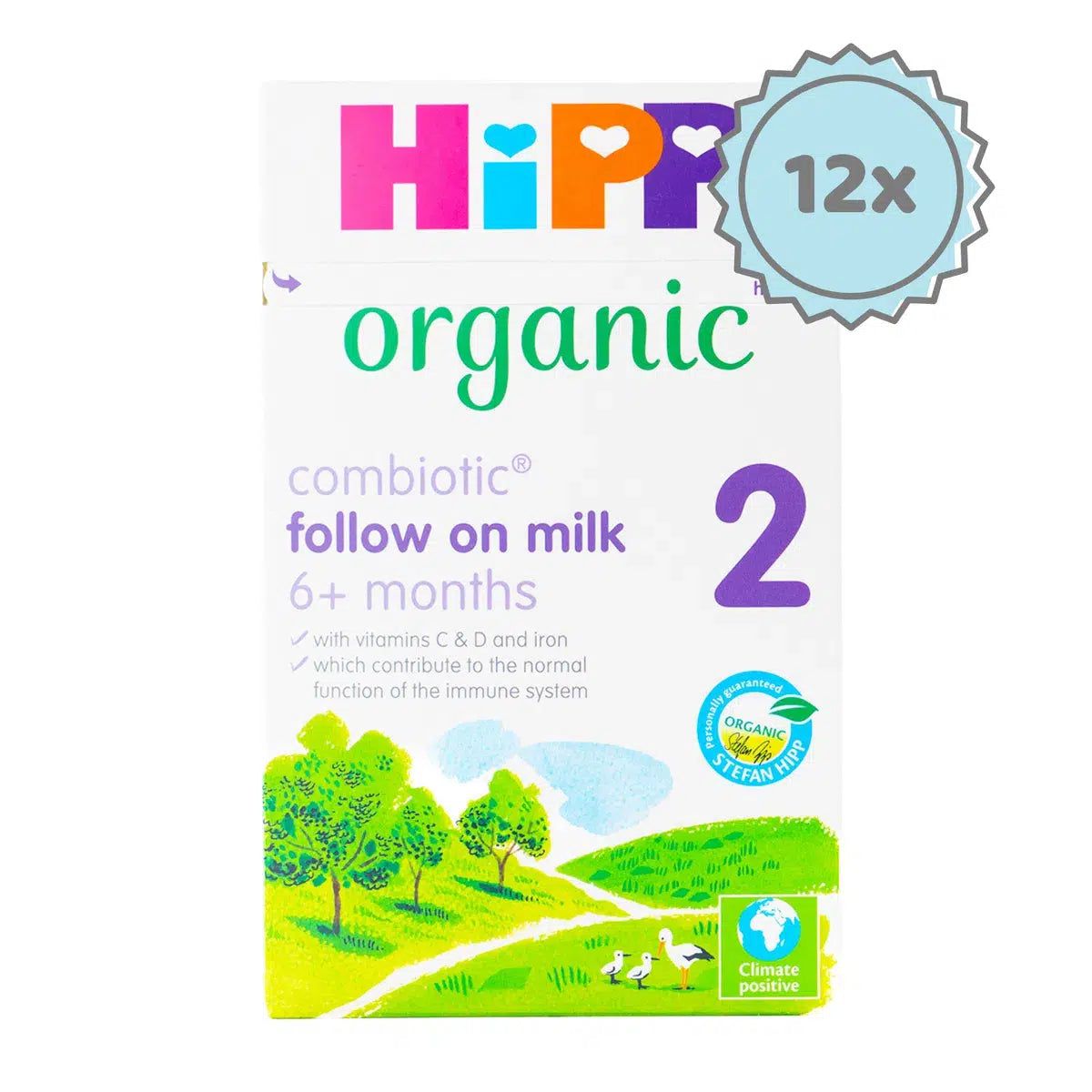 HiPP UK Stage 1 Organic Combiotic First Infant Milk Formula | 12 boxes