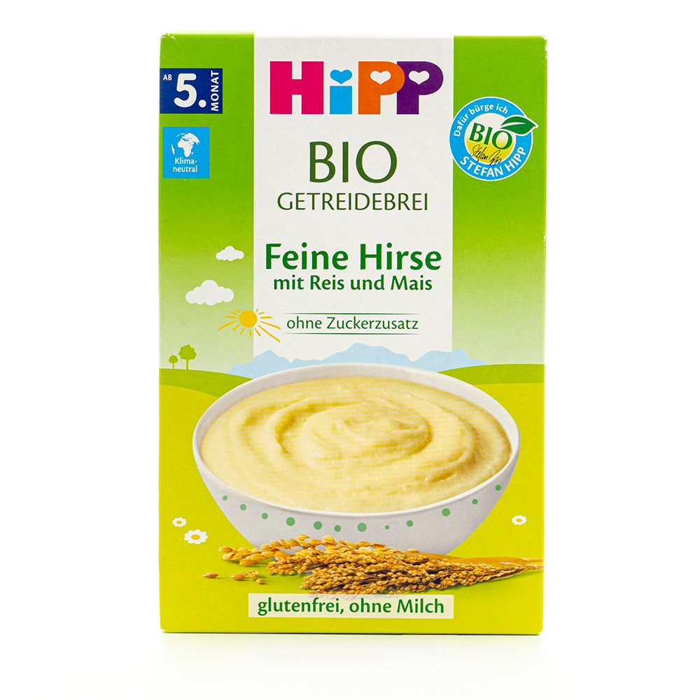 HiPP Organic Grain Porridge - Fine Millet With Rice And Corn