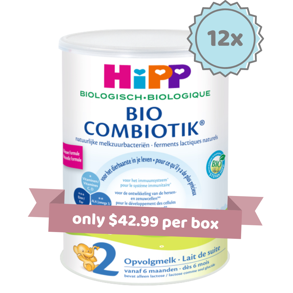 HiPP Dutch Stage 2 Organic Combiotic Baby Milk Formula (800g) - 12 Boxes