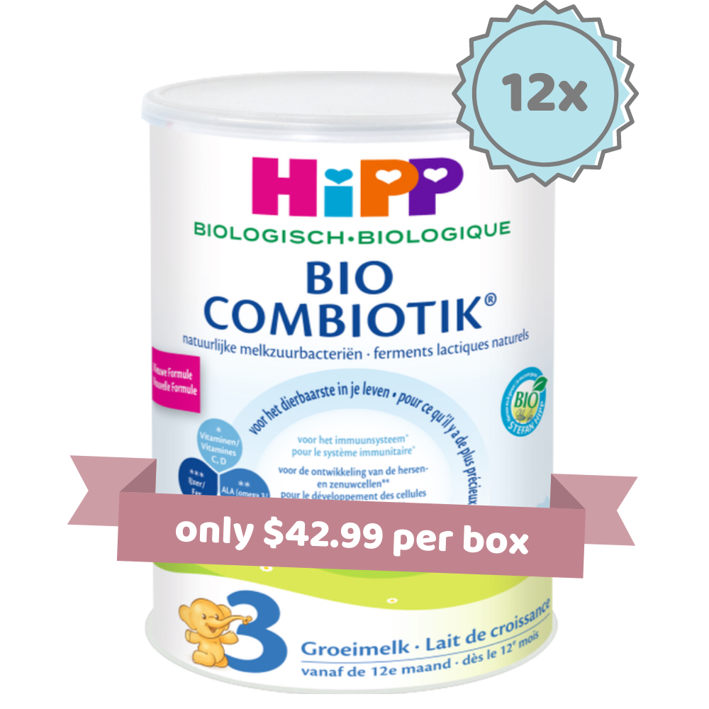 HiPP Dutch Stage 3 Organic Combiotic Baby Milk Formula (800g) - 12 Boxes