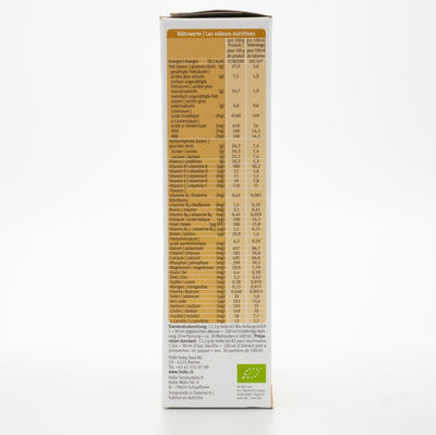 Holle A2 Stage 1 (0-6 Months) Formula | Nutrition Facts