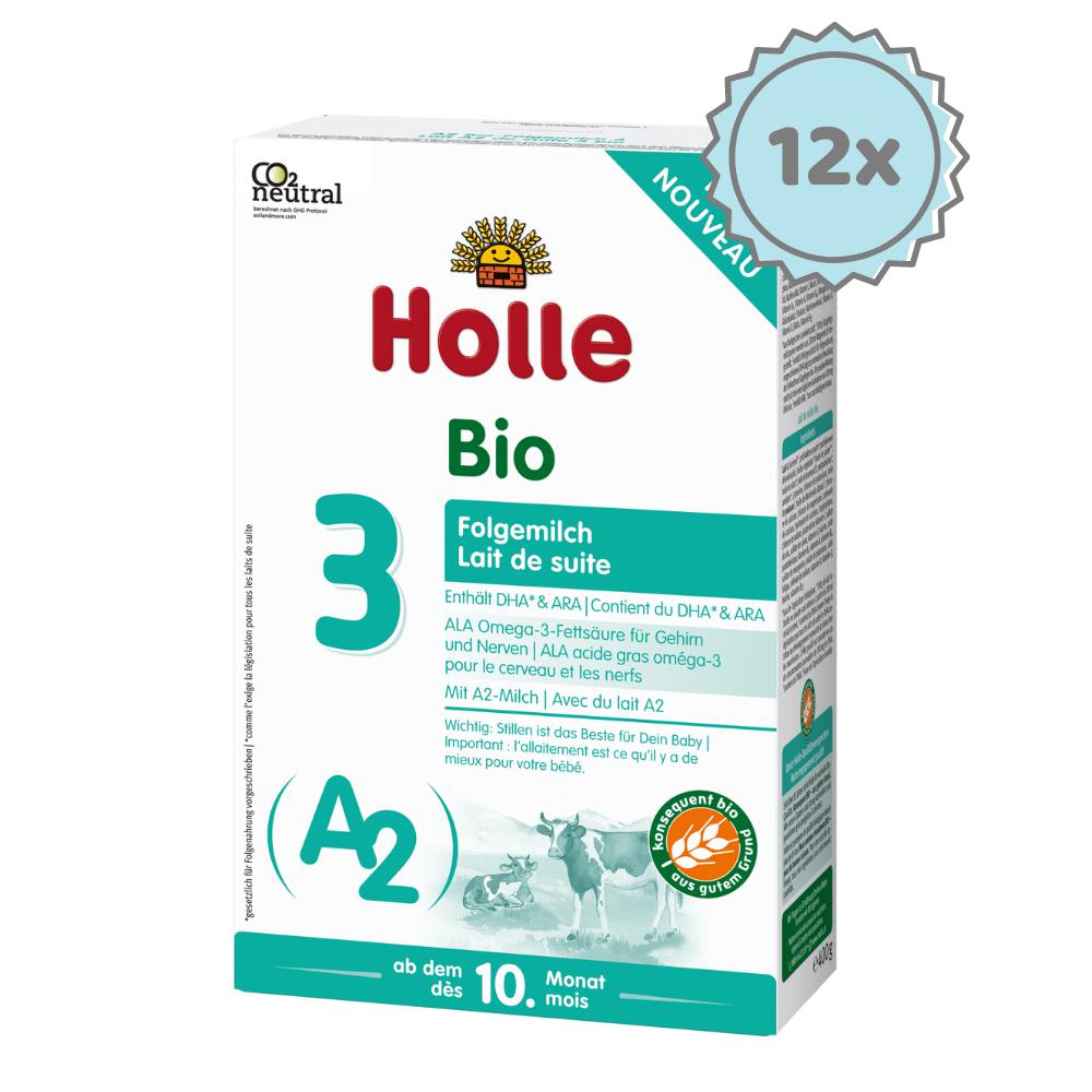Holle A2 Stage 3 Formula (400g) - 12 Boxes