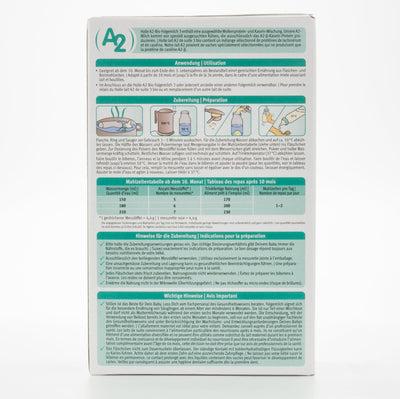 Holle A2 Stage 3 (12+ Months) Formula | Baby Formula Preparation Instruction