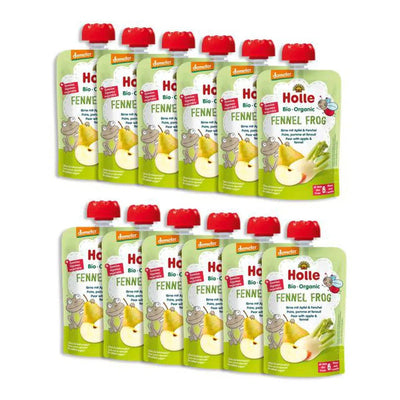 Fennel Frog - Pear with Apple & Fennel (100g), from 6 months - 12 Pouches
