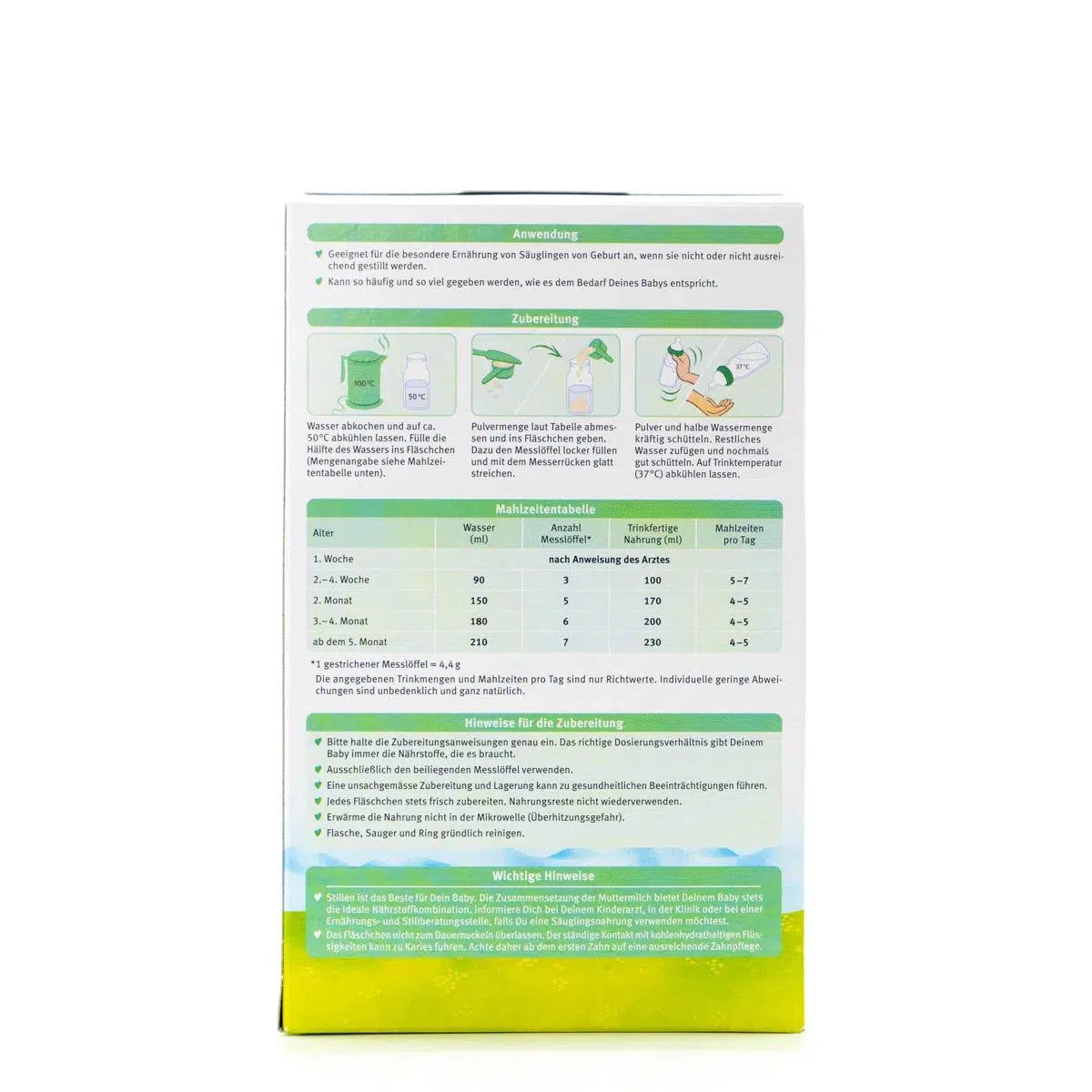 Holle Goat Milk Formula Stage Pre | Organic European Baby Formula | Preparation
