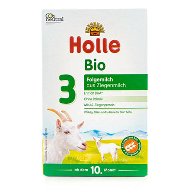 Holle Goat Stage 3 (10+ Months) Milk Formula | Organic European Baby Formula
