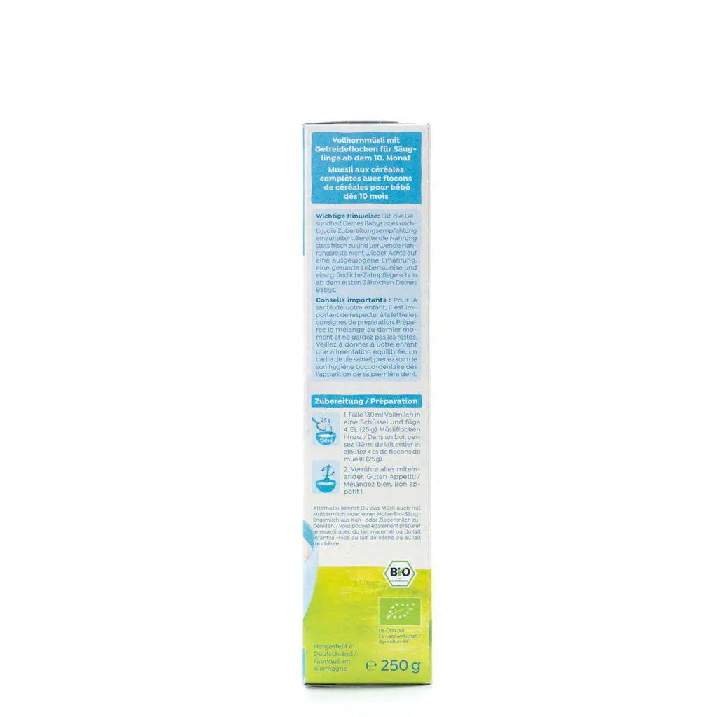 Holle Junior Multigrain Muesli with Cornflakes (10+ Months) - 250g | Organic's Best Shop | Preparation