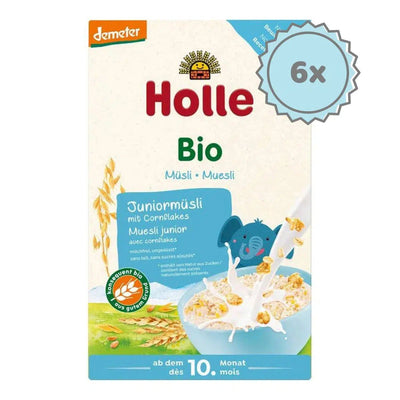 Holle Junior Multigrain Muesli with Cornflakes (10+ Months) - 250g - 6 Boxes | Organic's Best Shop