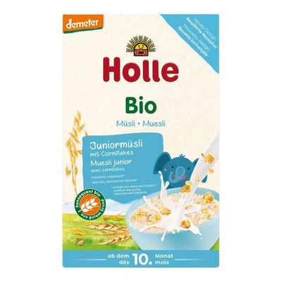 Holle Junior Multigrain Muesli with Cornflakes (10+ Months) - 250g | Organic's Best Shop