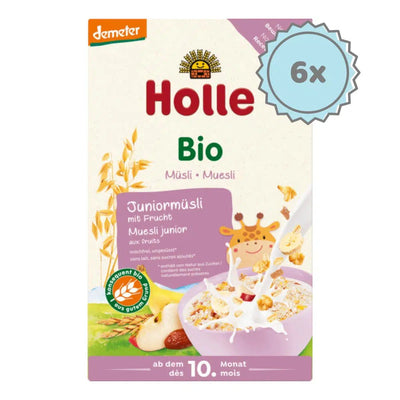 Holle Junior Multigrain Muesli with Fruit (10+ Months) - 250g - 6 Boxes | Organic's Best Shop