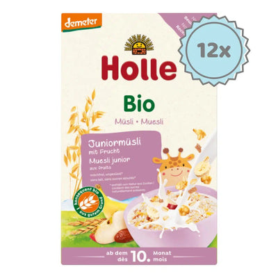 Holle Junior Multigrain Muesli with Fruit (10+ Months) - 250g - 12 Boxes | Organic's Best Shop