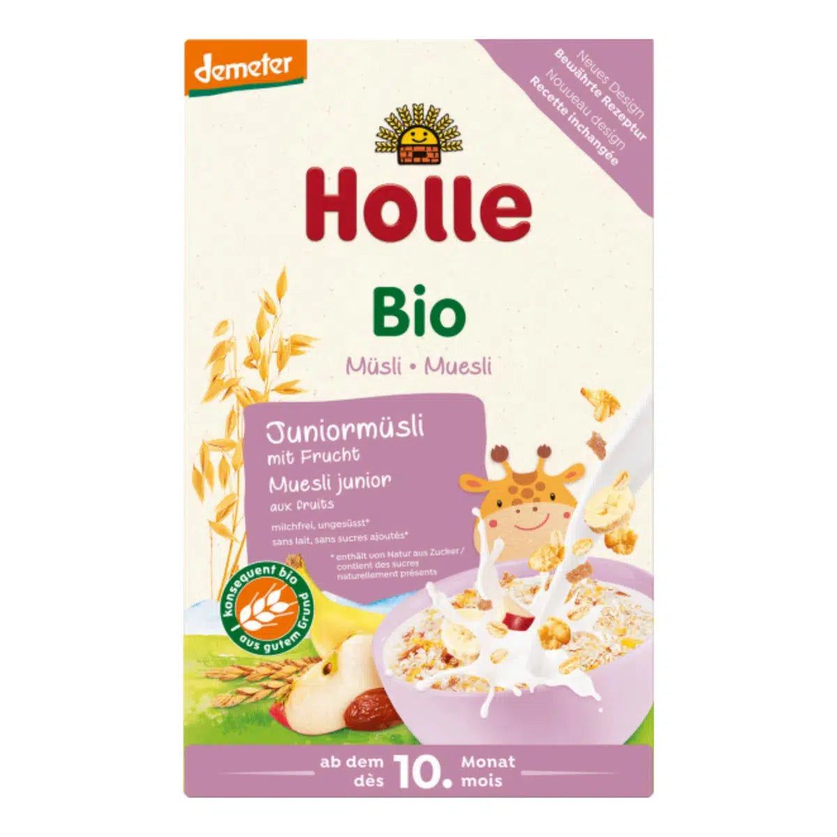 Holle Junior Multigrain Muesli with Fruit (10+ Months) - 250g | Organic's Best Shop