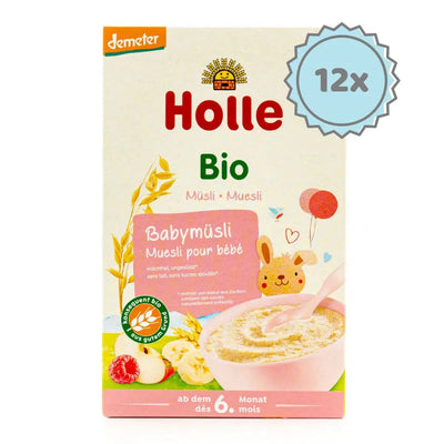 Holle Organic Baby Muesli Porridge (6+ Months) - 250g - 12 Boxes | Organic's Best Shop
