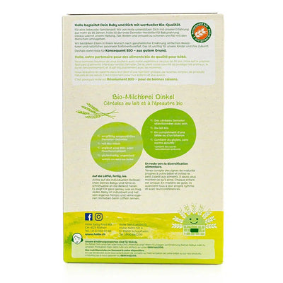 Holle Organic Milk Cereal with Spelt (5+ Months) - 250g