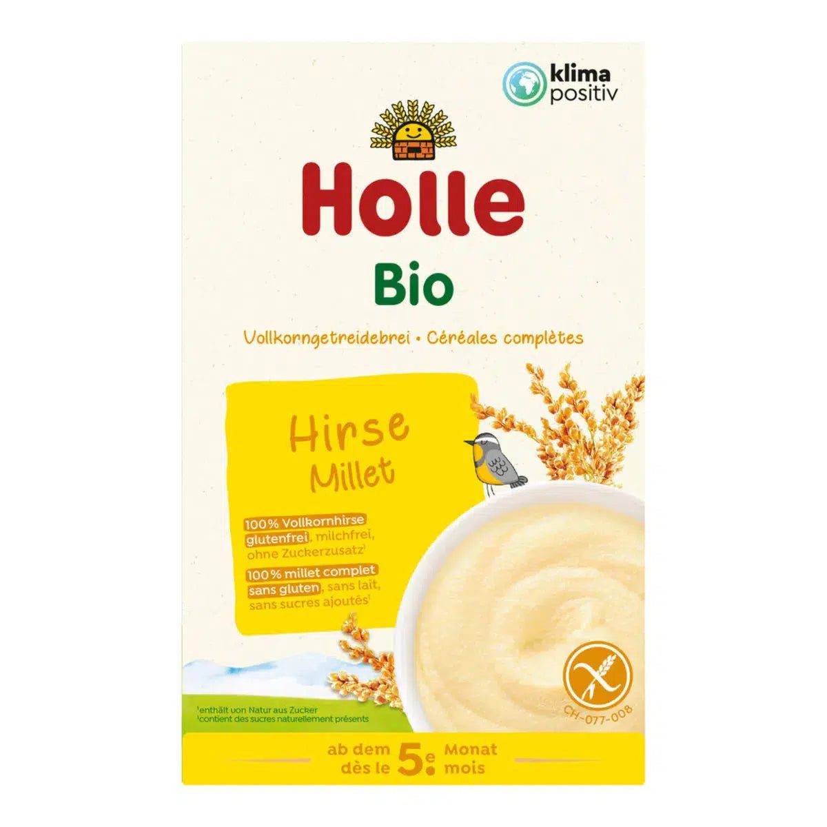 Holle Organic Millet Porridge (5+ Months) - 250g