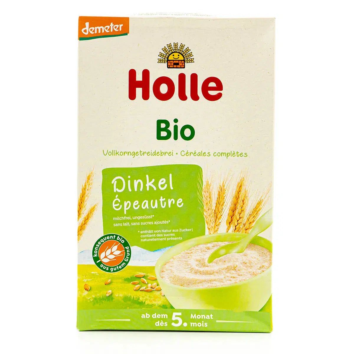 Holle Organic Spelt Porridge (5+ Months) | Organic Baby Porridge