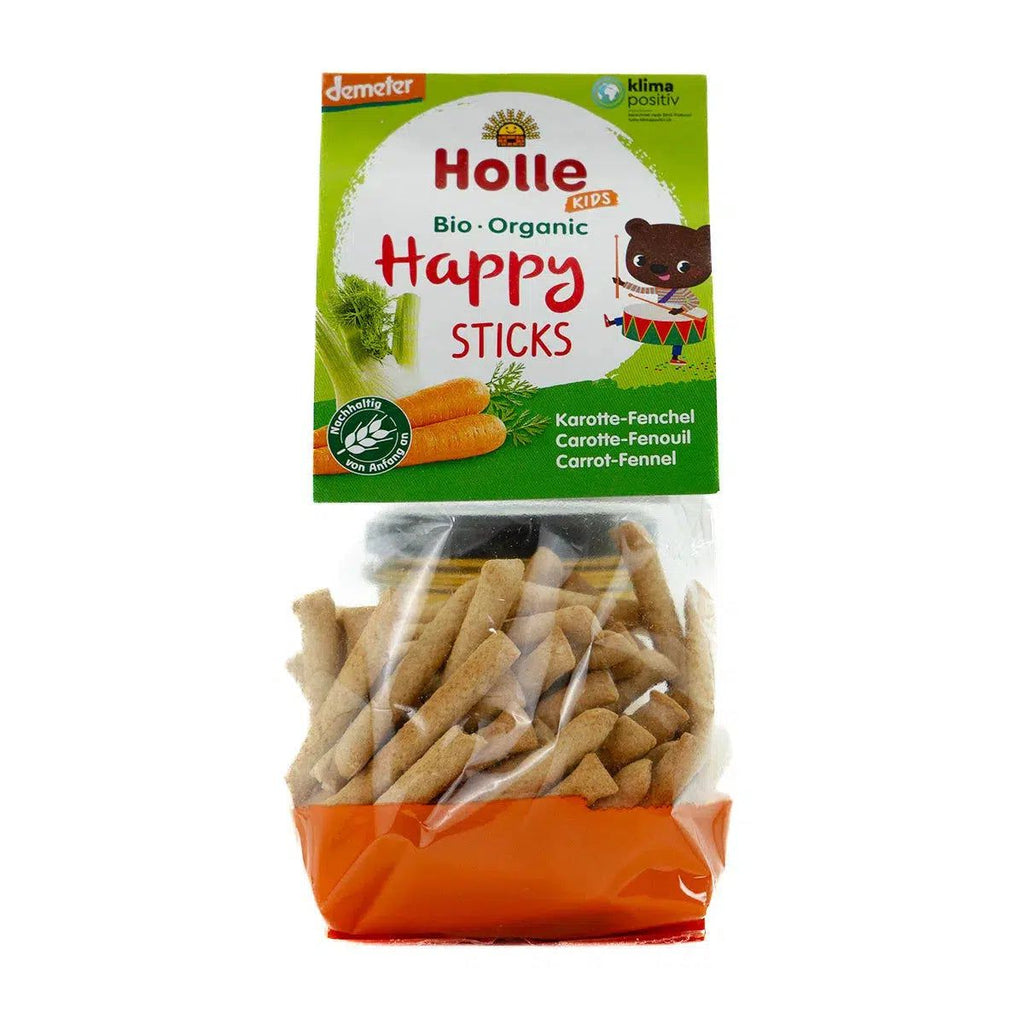 Holle Snack - Carrot-Fennel Sticks (3+ Years)