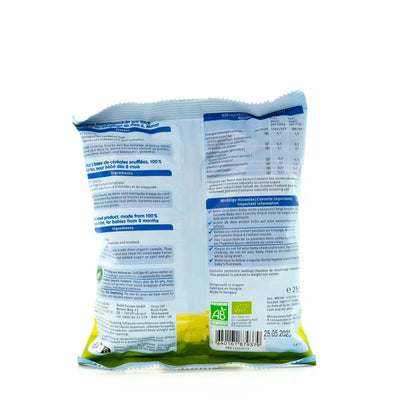 Holle Snack - Millet Crunchy Baby Puffs (8+ Months) - 6 Packs | Organic's Best Shop | Nutrition facts 