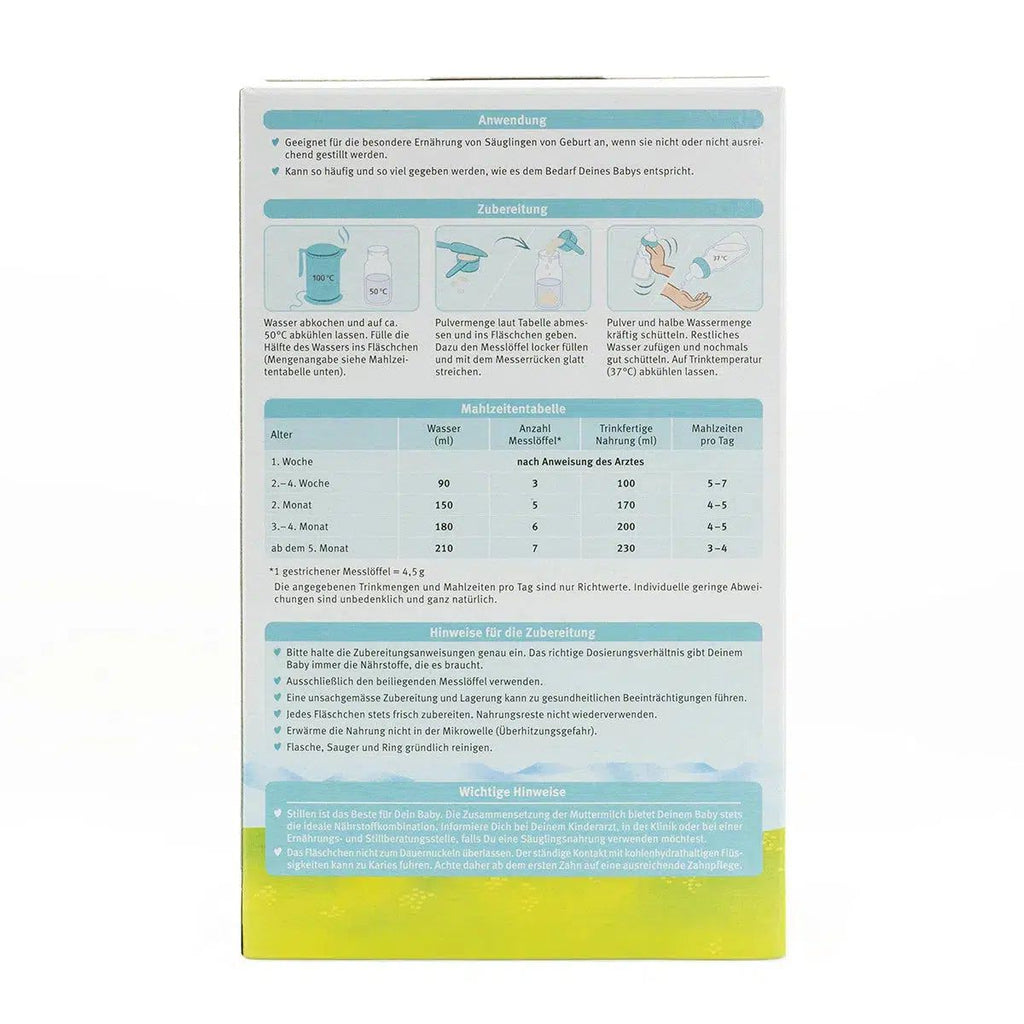 Holle Stage 1 Organic Infant Formula | European Baby Formula | Preparation
