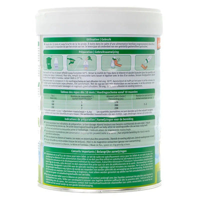 Holle Stage 3 (10+ Months) Goat Milk Formula: Dutch Version | Organic European Baby Formula | Preparation