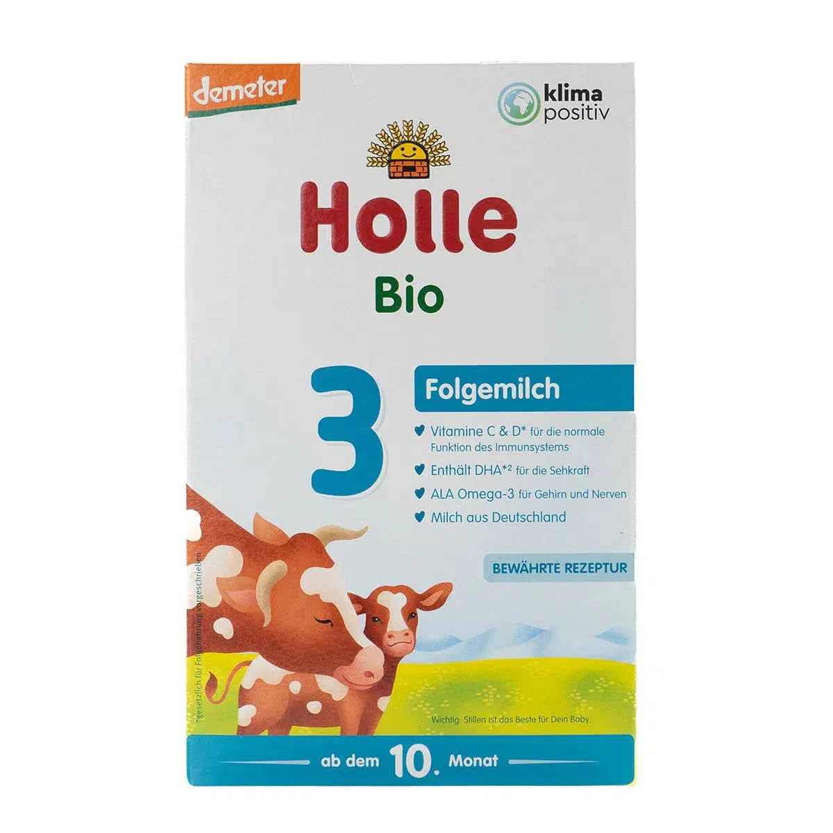Holle Stage 3 (10-12 Months) |  European Organic Baby Formula |