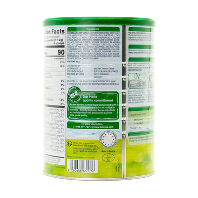Holle Toddler (12+ Months) Goat Milk Formula: USA Version (800g) | Organic Baby Formula | Ingredients