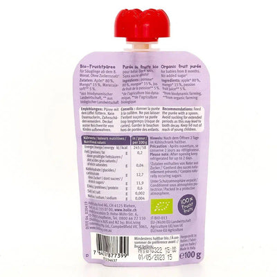 Holle Tropic Tiger: Apple, Mango & Passion Fruit (8+ Months) | Nutrition facts