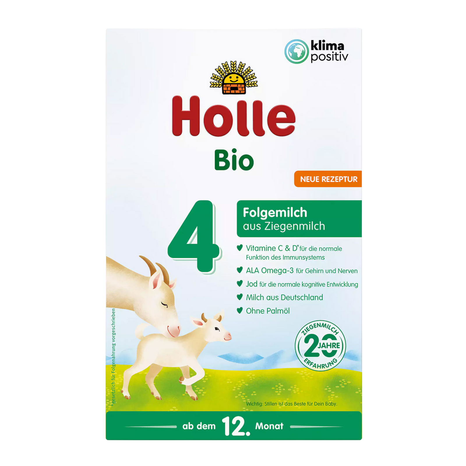 Holle Goat Stage 4 (12+ Months) Milk Formula | Organic European Baby Formula
