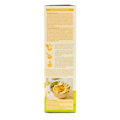 Holle Organic Fruit Porridge Banana-Semolina (6+ Months) - 250g | Preparation