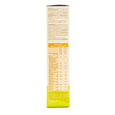 Holle Organic Milk Cereal with Millet (5+ Months) - 250g