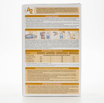Holle A2 Stage 1 Formula (400g) - 54 Boxes