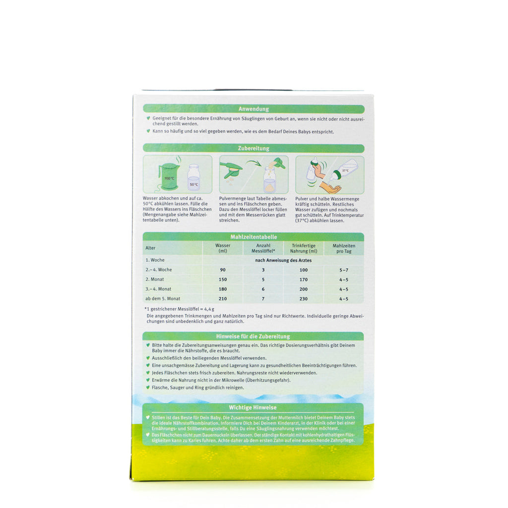 Holle Goat Milk Formula Stage Pre | Organic European Baby Formula | Preparation