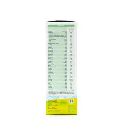 Holle Goat Milk Formula Stage Pre | Organic European Baby Formula | Nutrition facts  