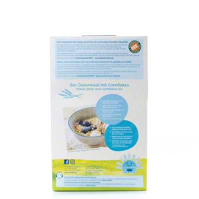 Holle Junior Multigrain Muesli with Cornflakes (10+ Months) - 250g | Organic's Best Shop | Information