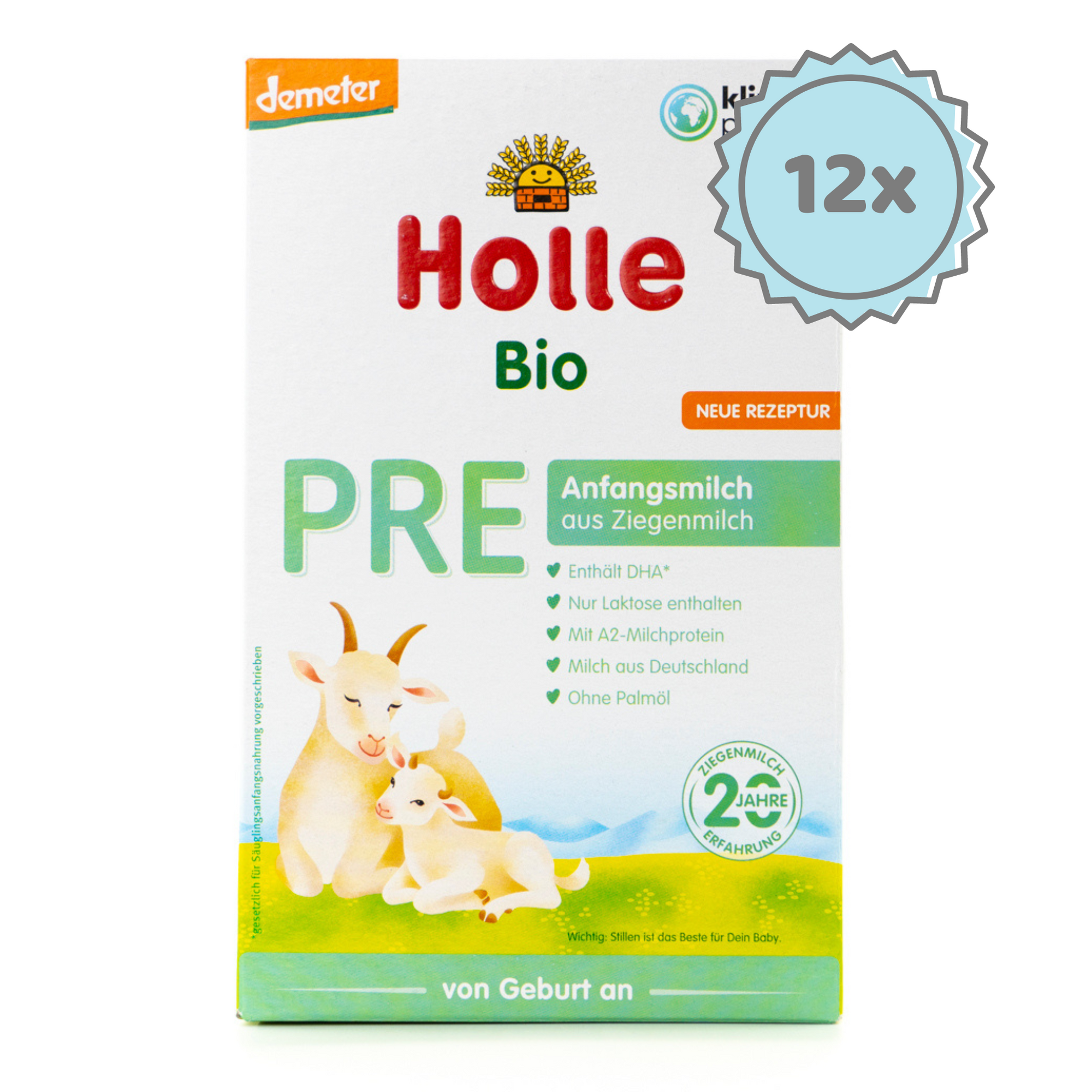 Holle Goat Milk Formula Stage Pre | Organic European Baby Formula