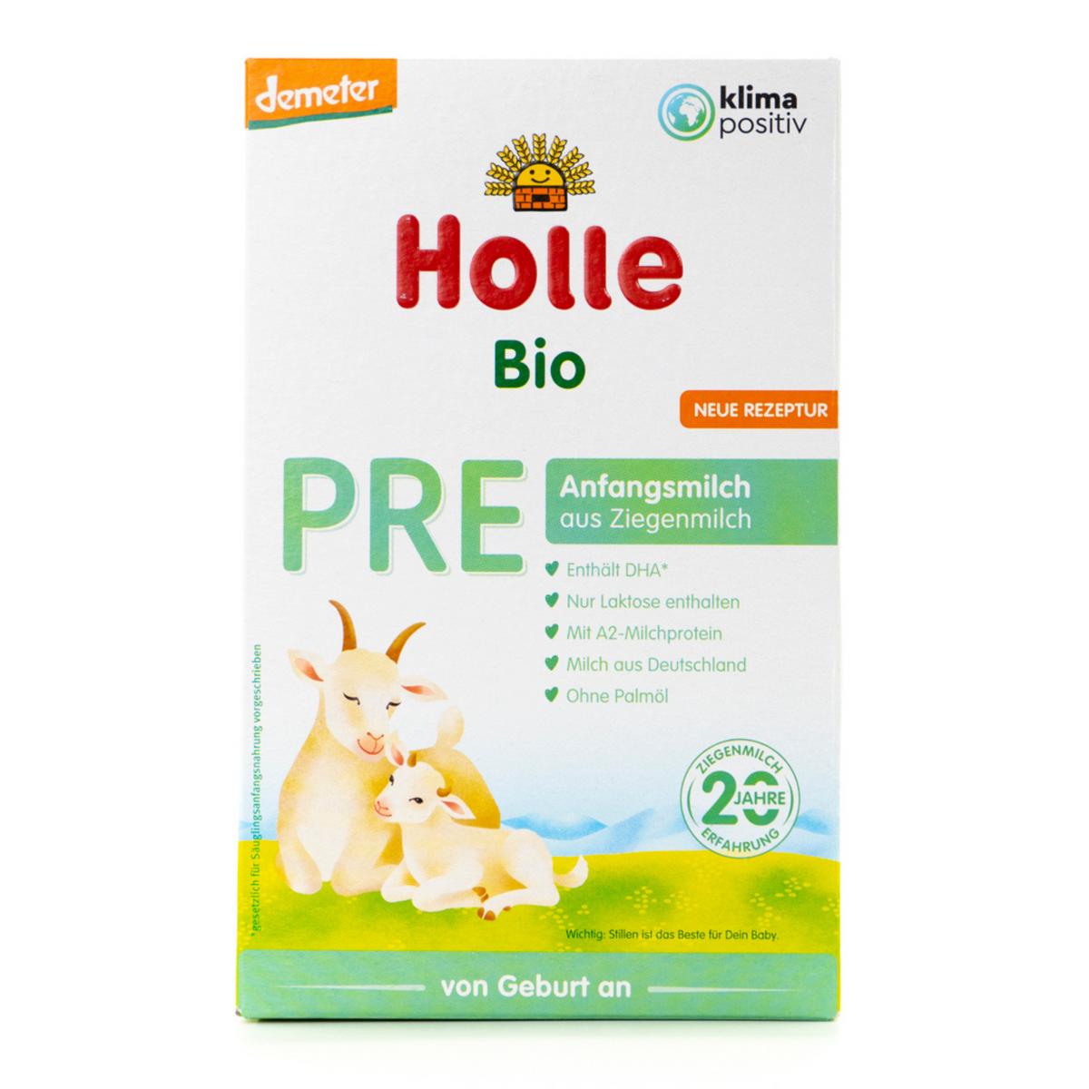 Holle Goat Milk Formula Stage Pre | Organic European Baby Formula | 