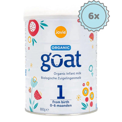 Jovie Stage 1 Organic Goat Milk Formula (800g) - 6 Cans